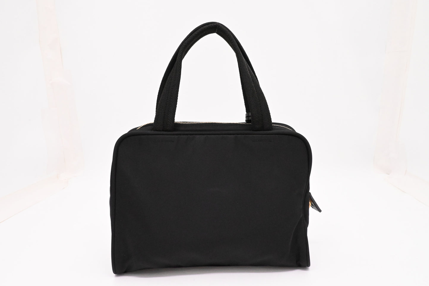 Prada Handbag in Black Nylon Canvas