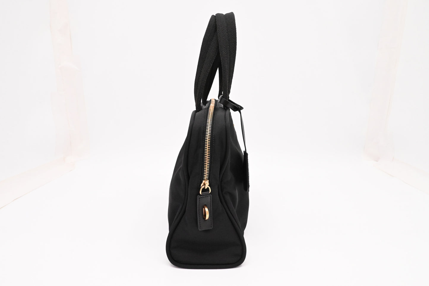 Prada Handbag in Black Nylon Canvas