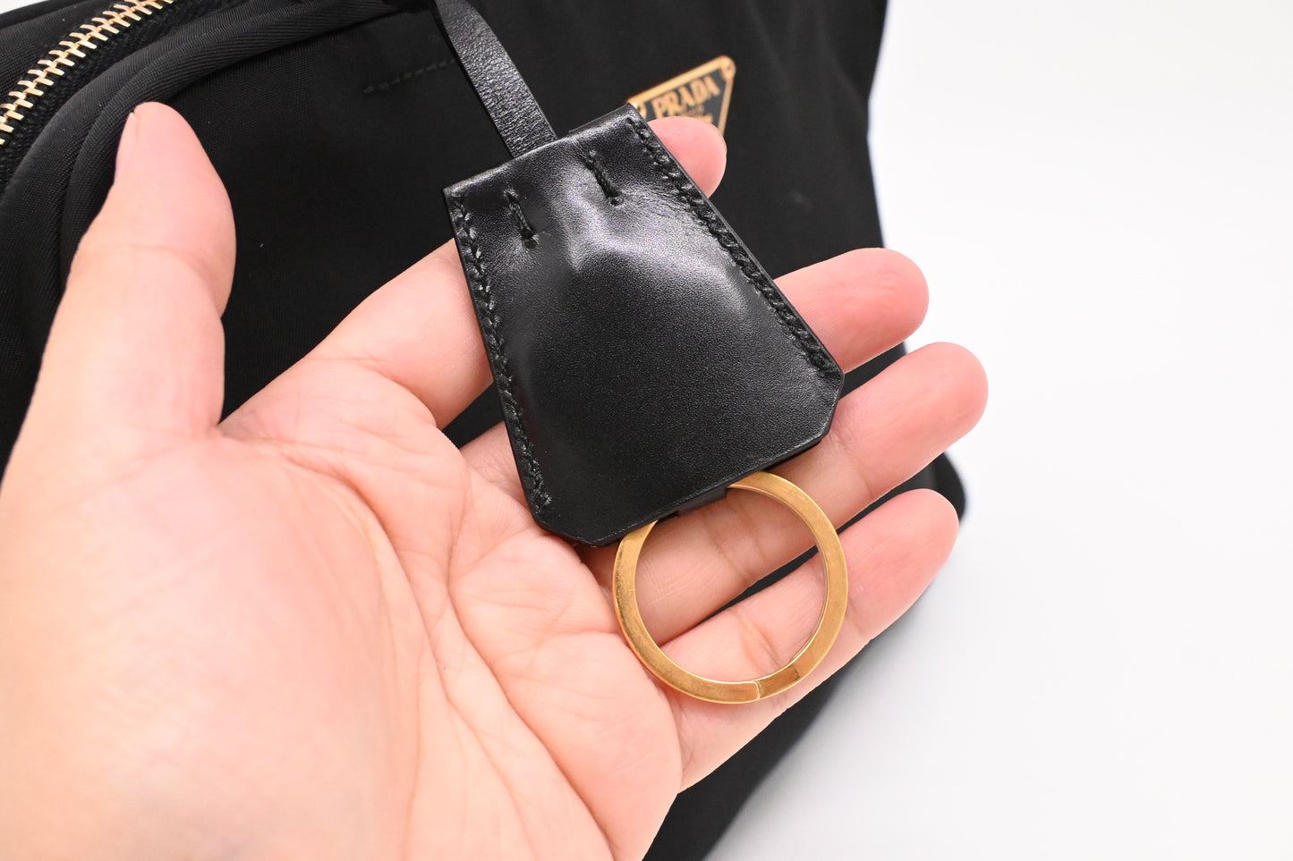 Prada Handbag in Black Nylon Canvas