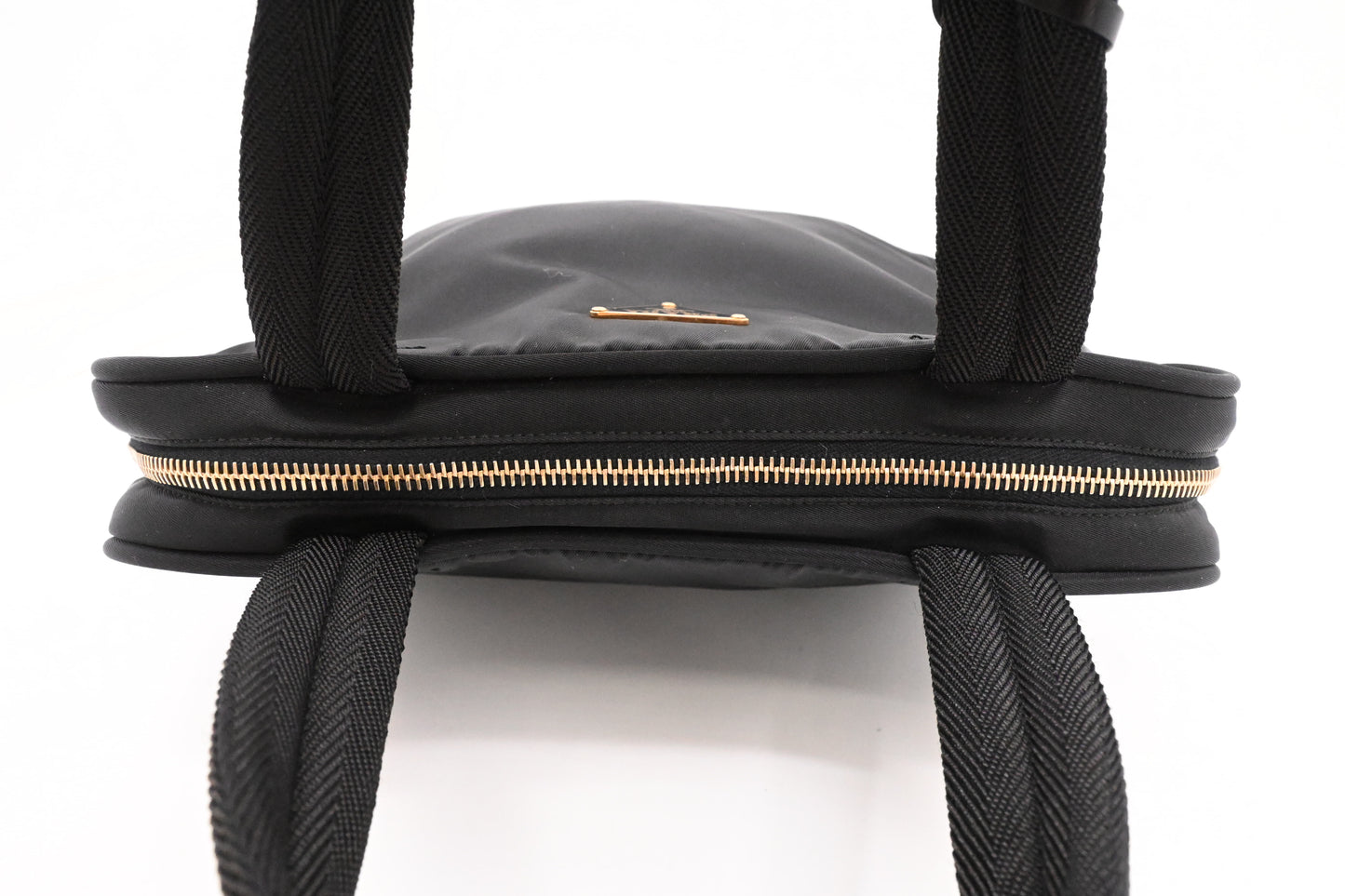 Prada Handbag in Black Nylon Canvas