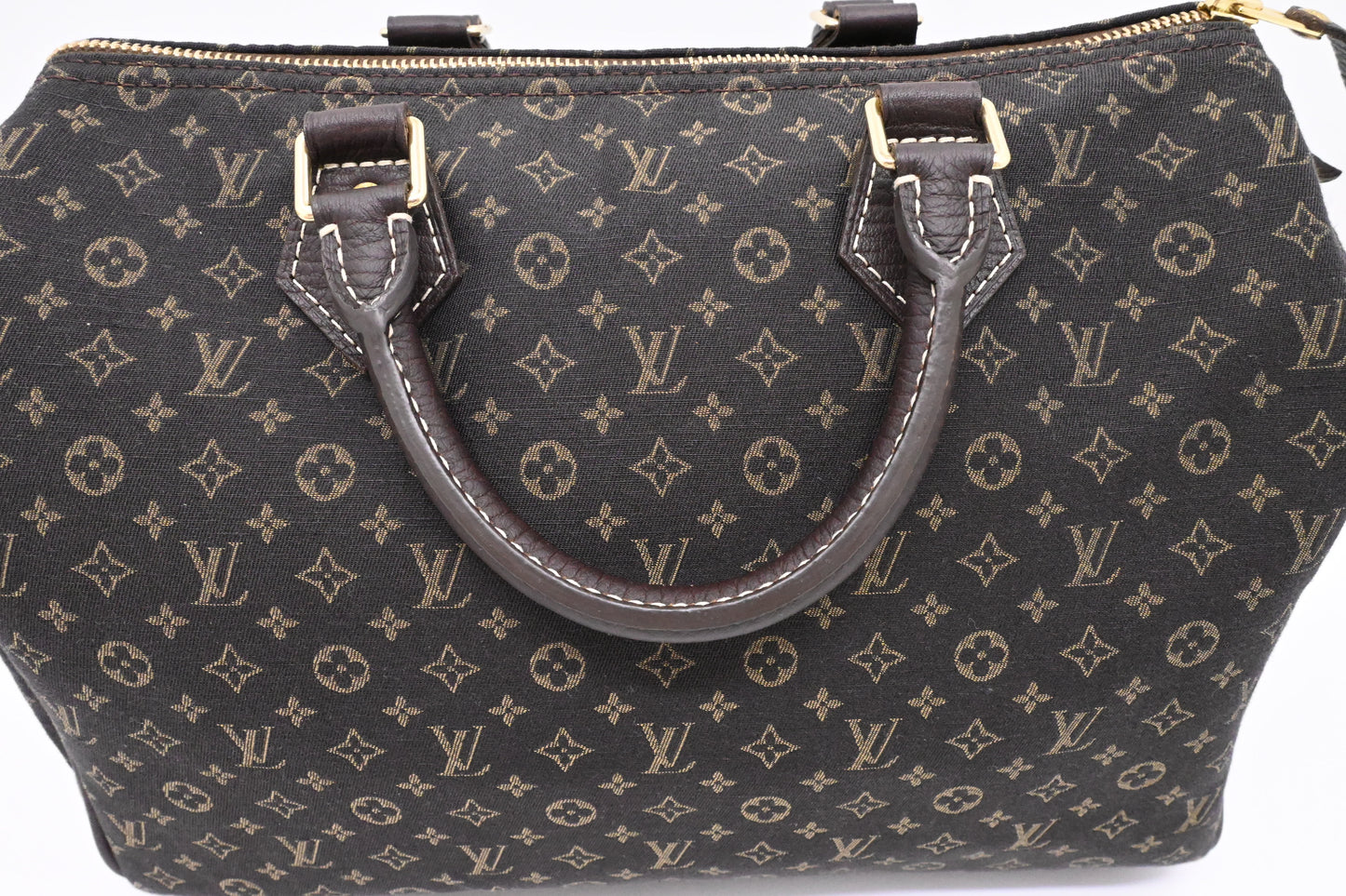 Louis Vuitton Speedy 30 in Fusain Minilin Canvas
