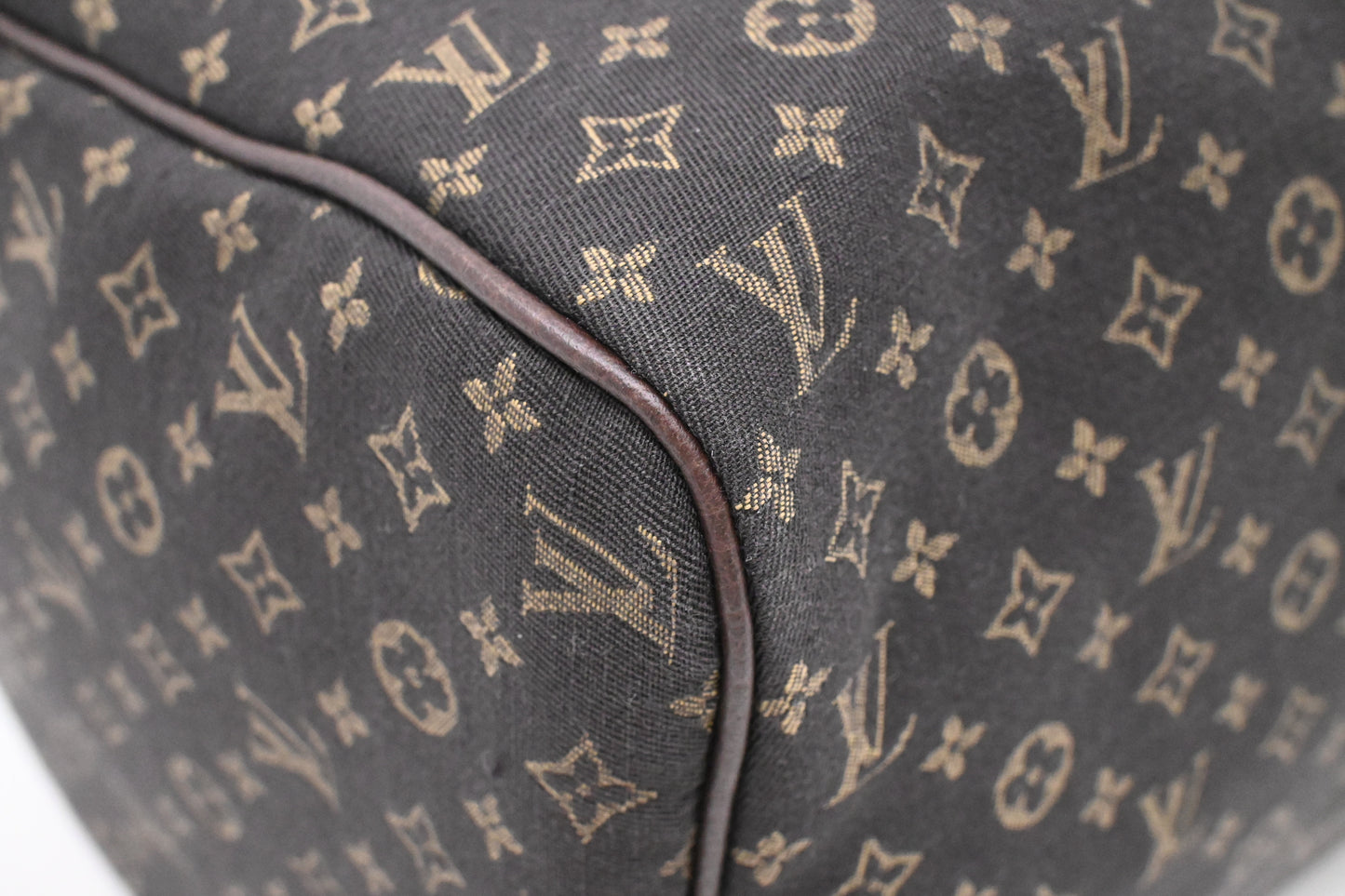 Louis Vuitton Speedy 30 in Fusain Minilin Canvas