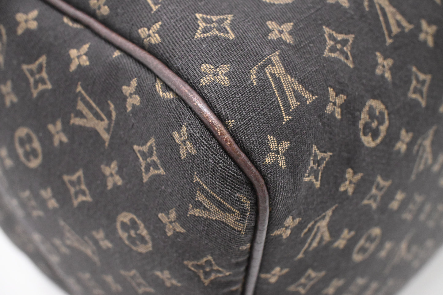 Louis Vuitton Speedy 30 in Fusain Minilin Canvas