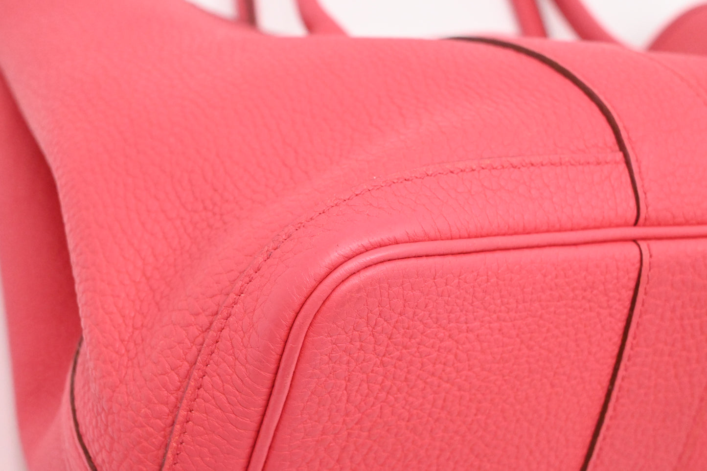 Hermes Garden Party 36 in Pink Negonda Leather