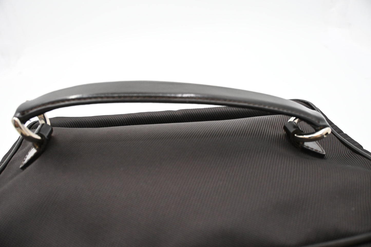 Gucci Vanity Pouch in Brown Canvas and Leather