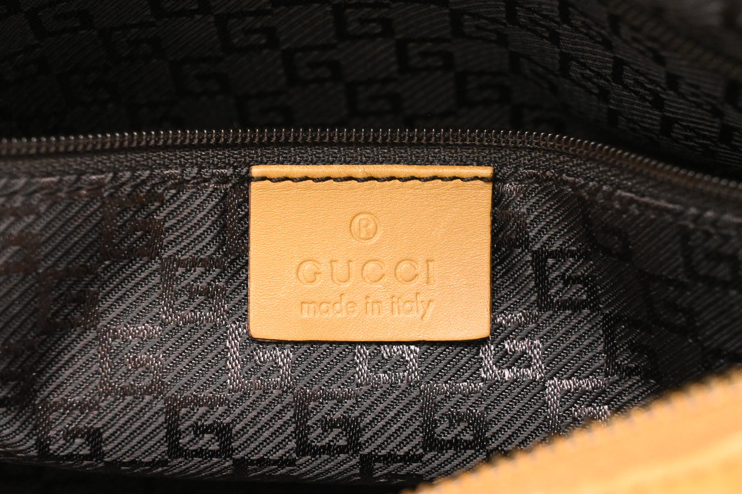 Gucci Small Boston Bag in Brown Suede