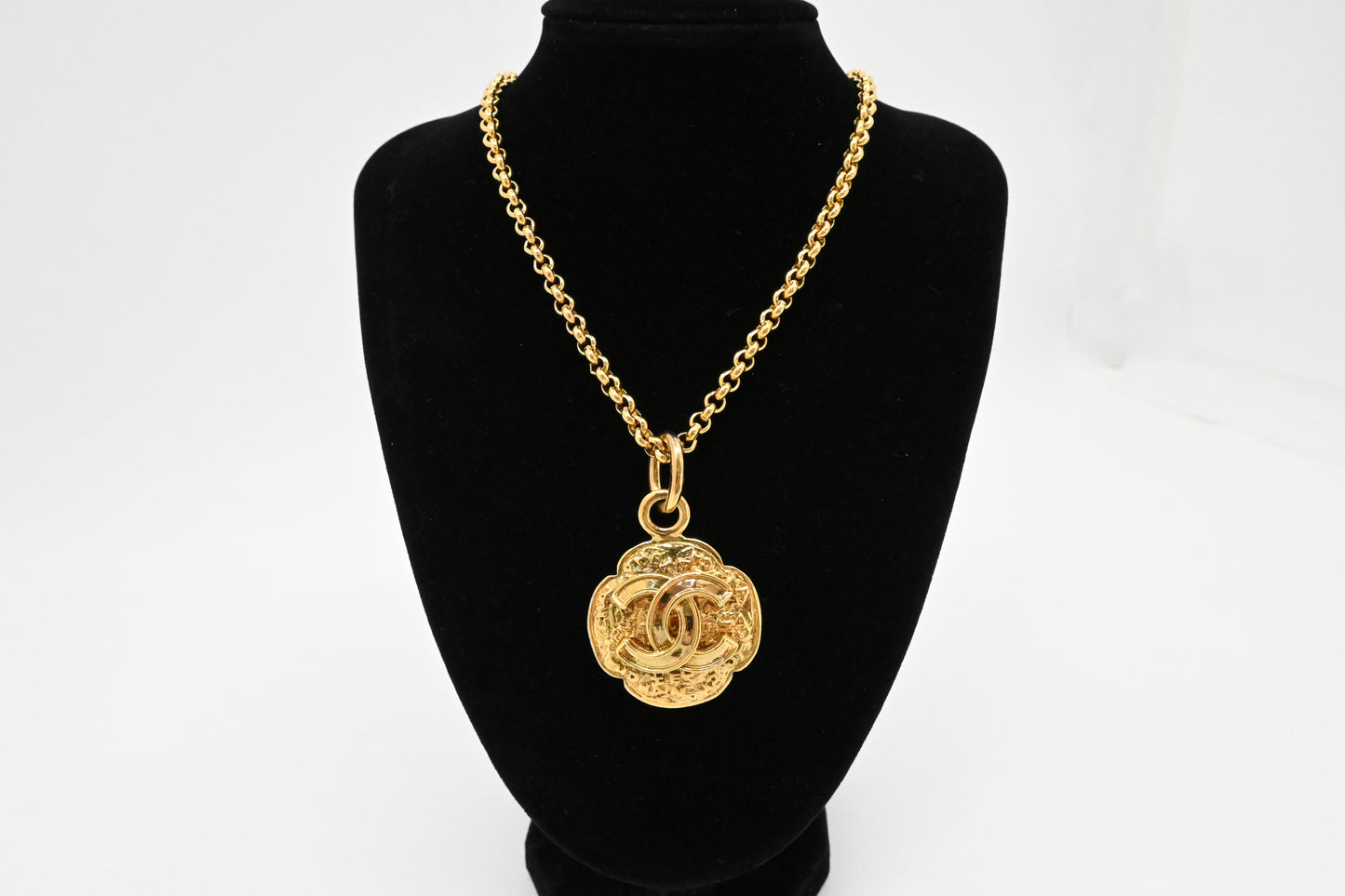 Chanel CC Medallion Necklace