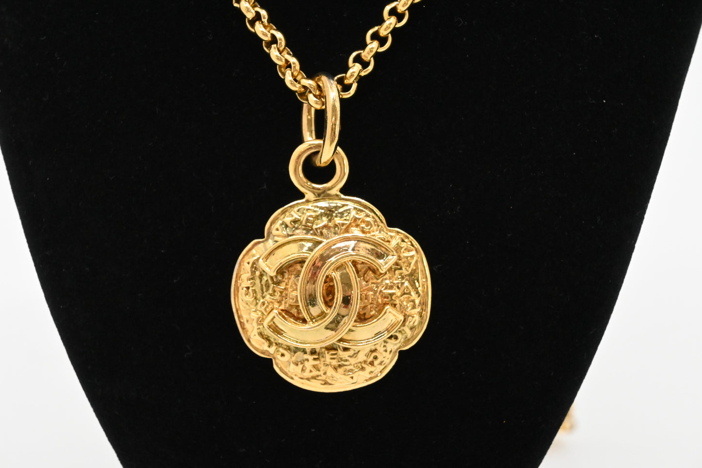 Chanel CC Medallion Necklace