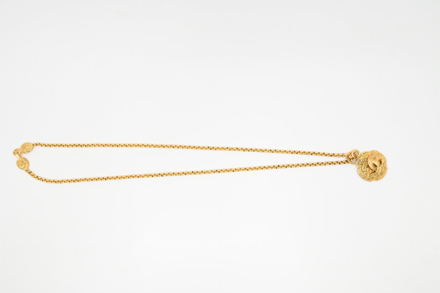 Chanel CC Medallion Necklace