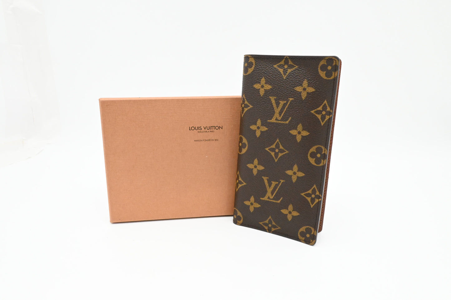 Louis Vuitton Long Bifold Wallet in Monogram Canvas