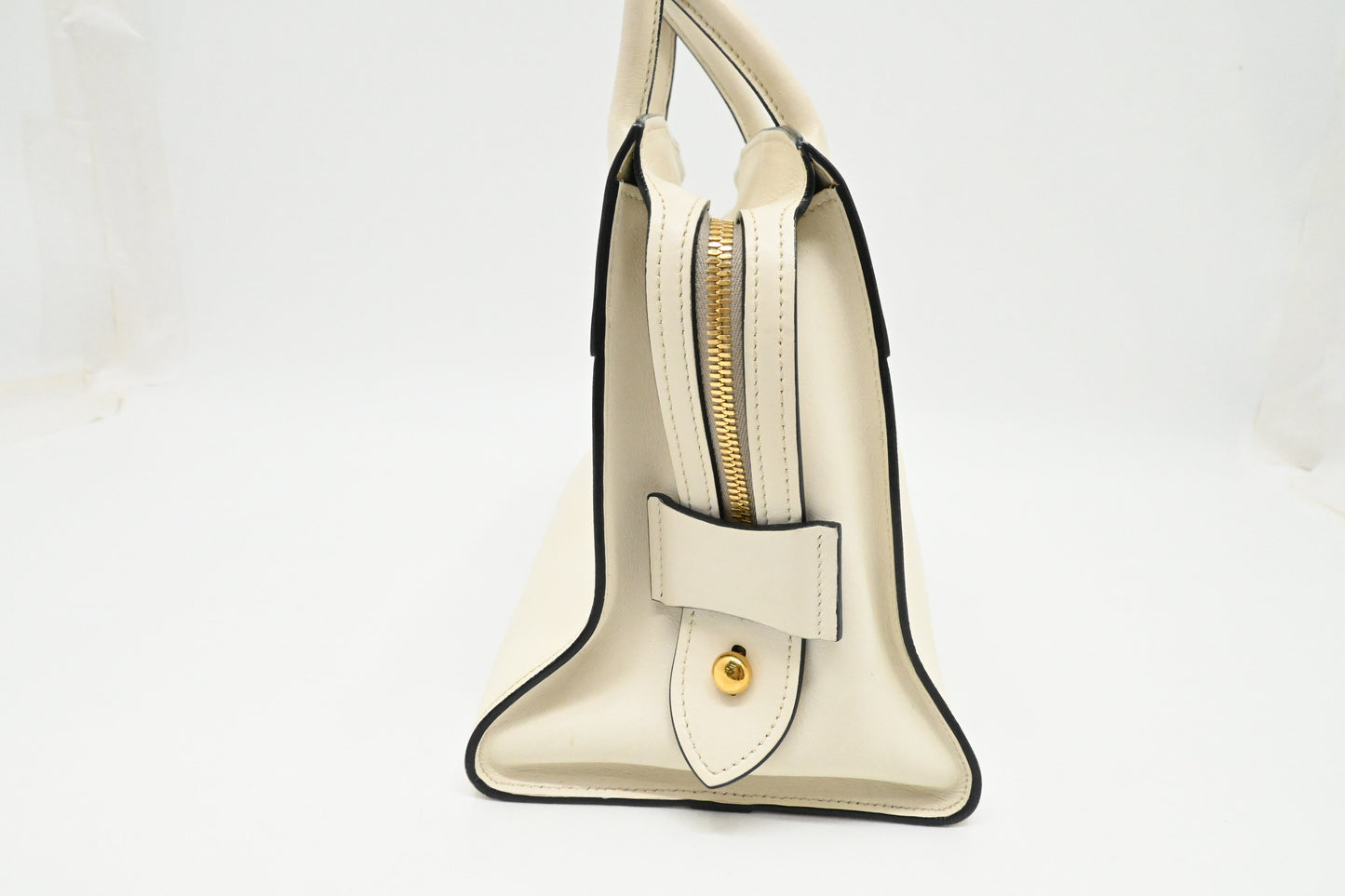 Prada Handbag in White Saffiano Leather