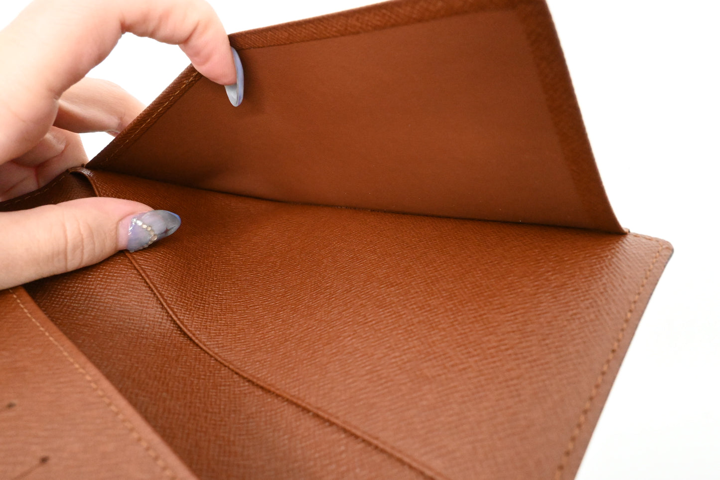 Louis Vuitton Long Bifold Wallet in Monogram Canvas