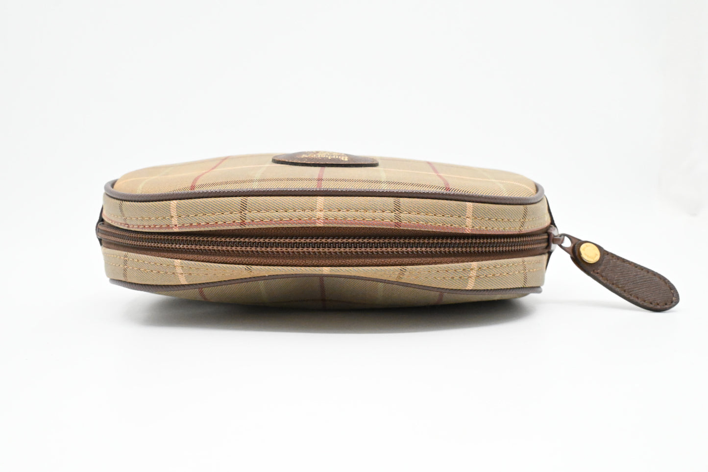 Burberry Pouch in Green Canvas