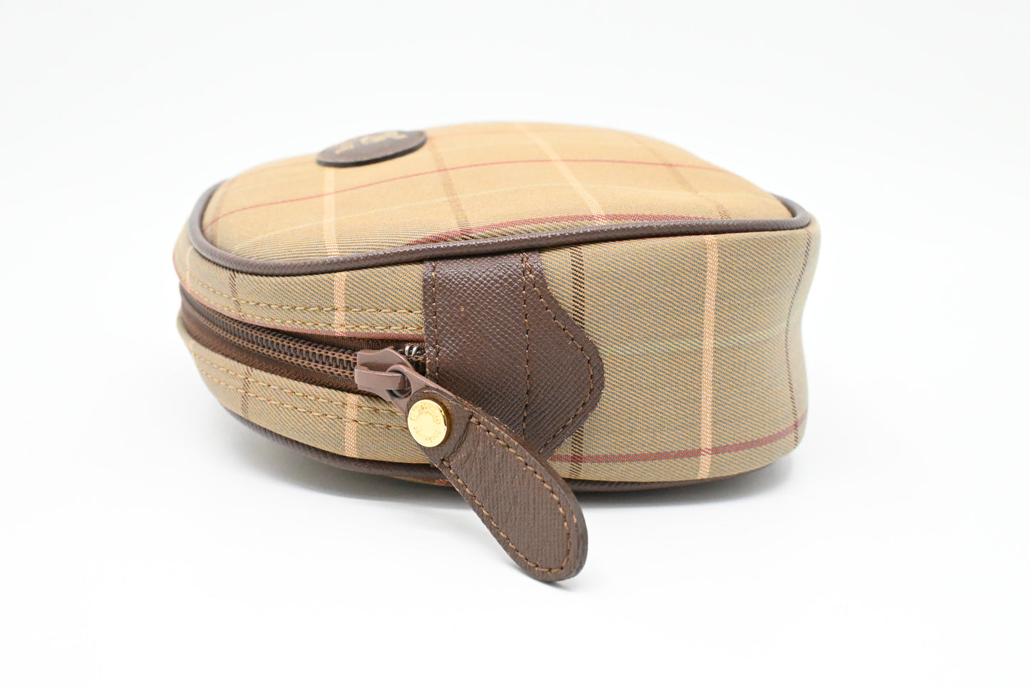 Burberry Pouch in Green Canvas