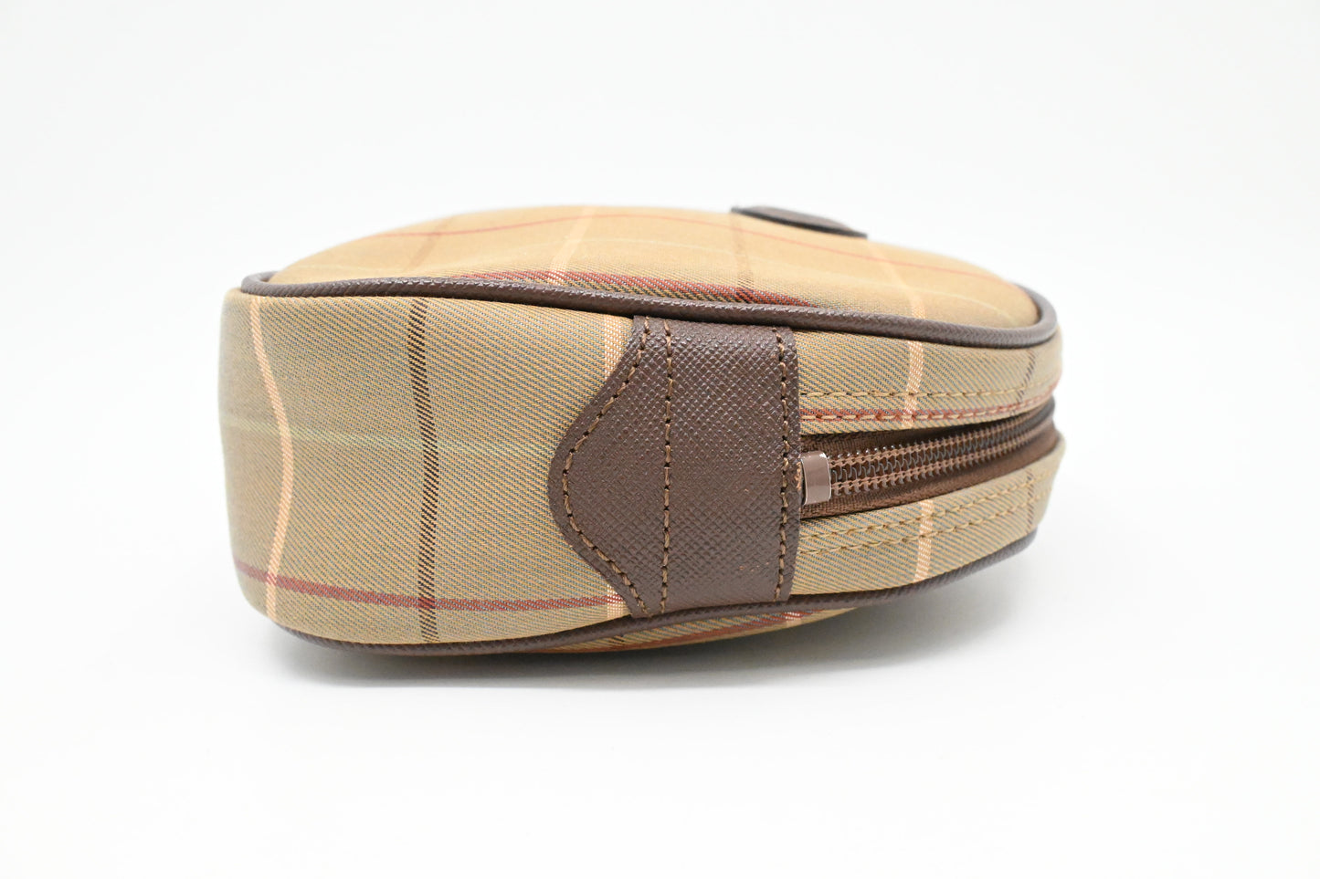 Burberry Pouch in Green Canvas