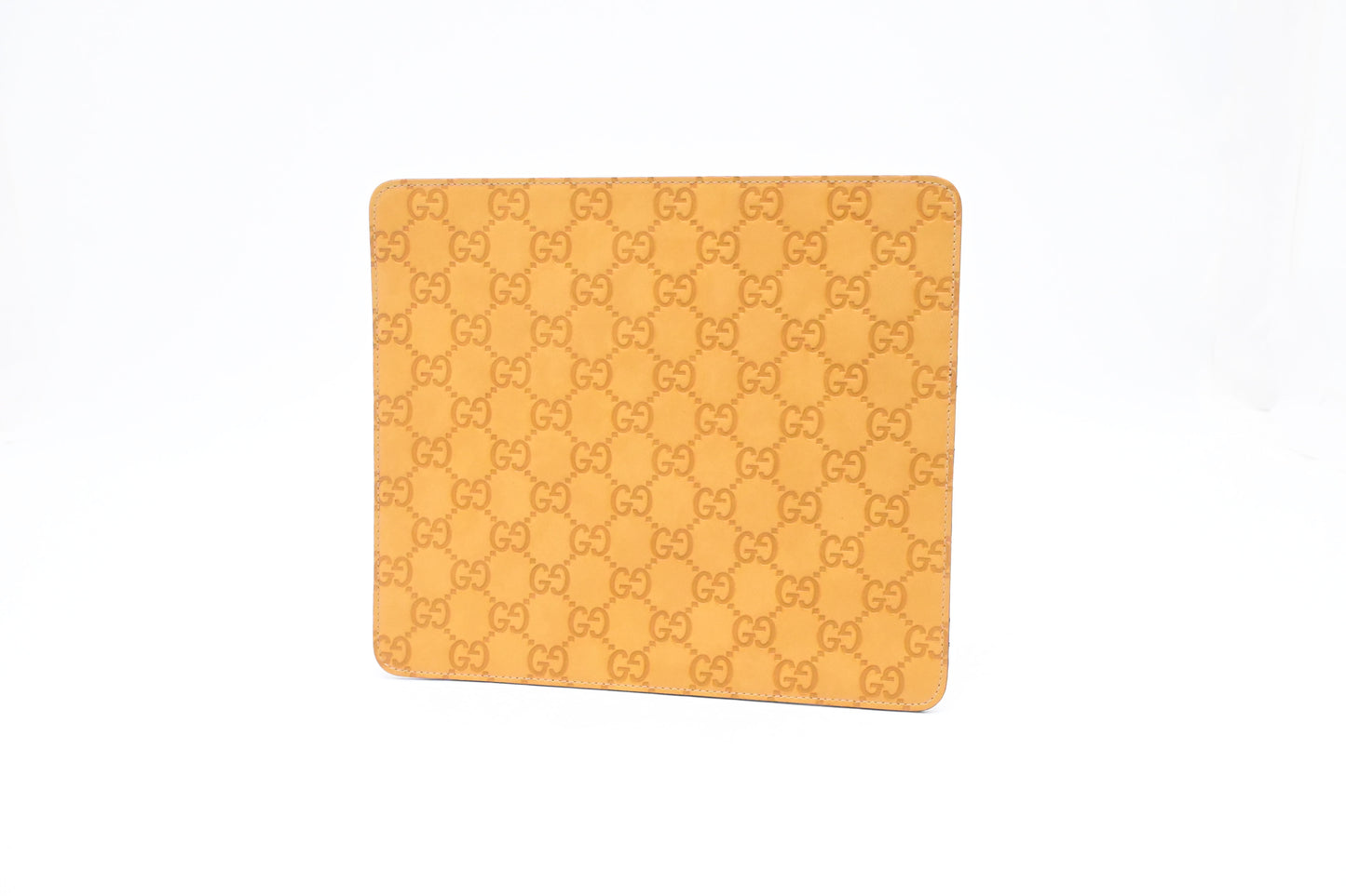 Gucci Mousepad in Yellow Guccissima Leather