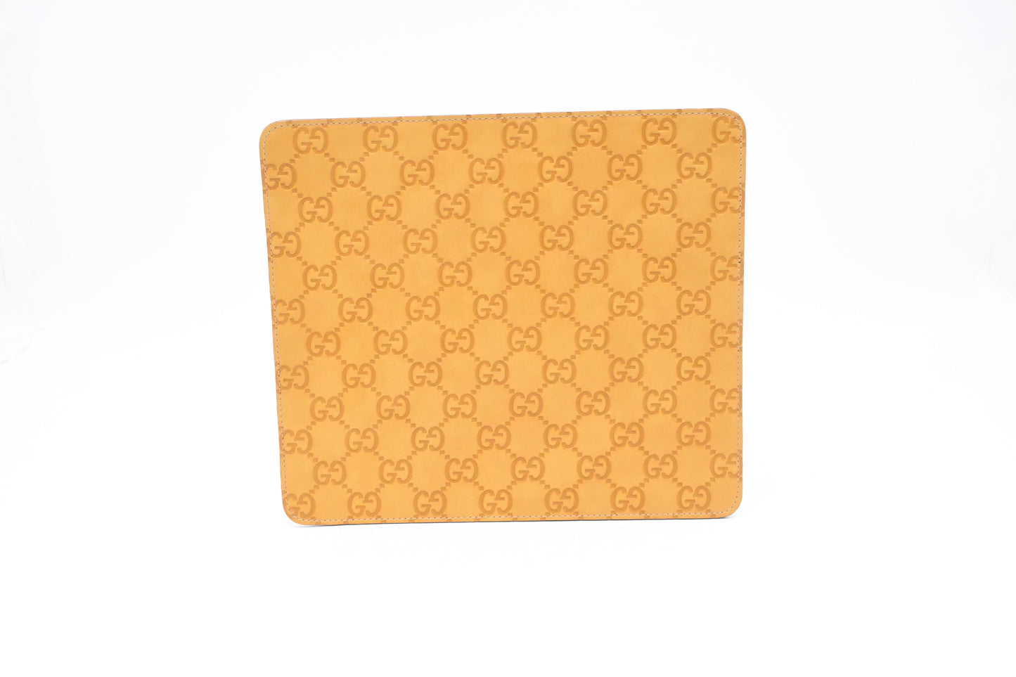 Gucci Mousepad in Yellow Guccissima Leather