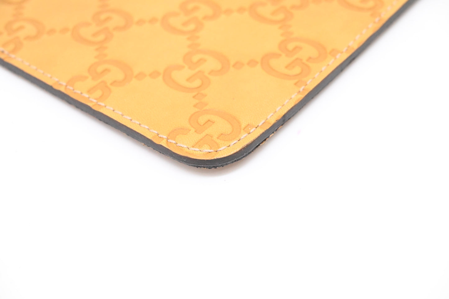 Gucci Mousepad in Yellow Guccissima Leather