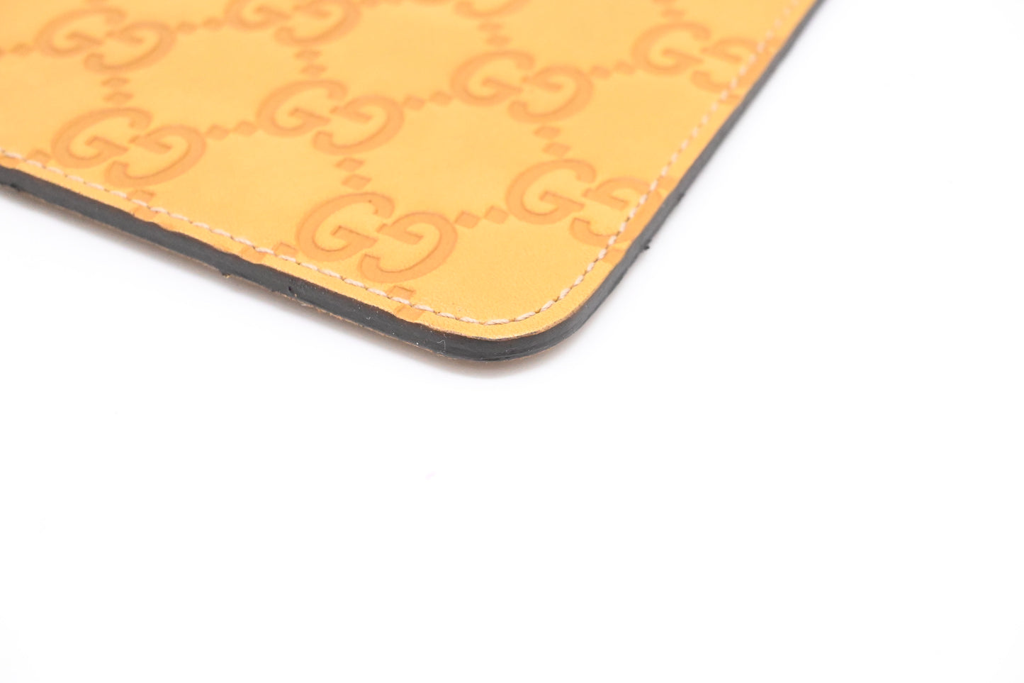 Gucci Mousepad in Yellow Guccissima Leather