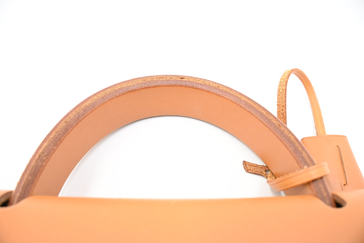 Hermes Herbag Backpack in Beige Canvas