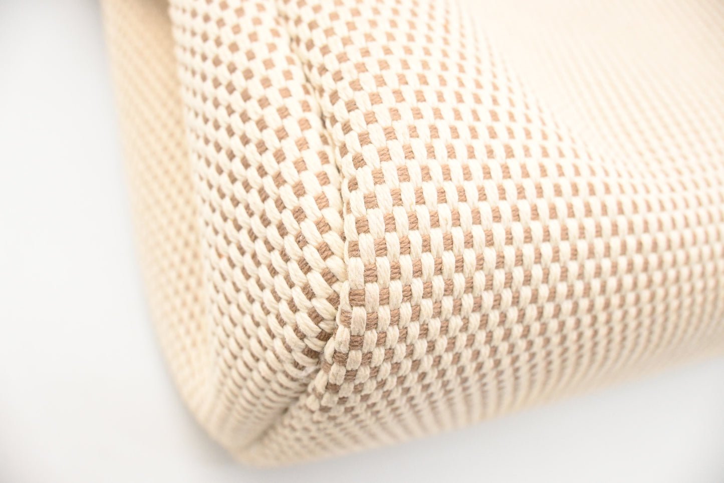 Hermes Herbag Backpack in Beige Canvas