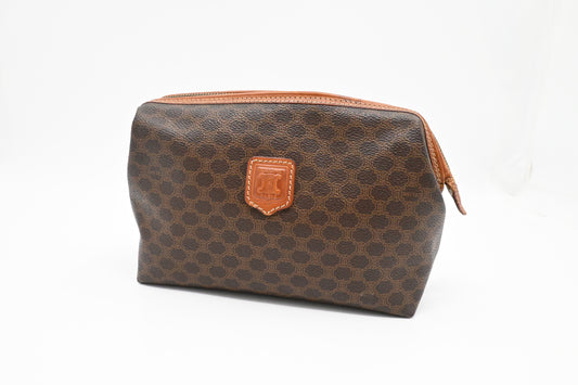 Celine Pouch in Macadam Canvas