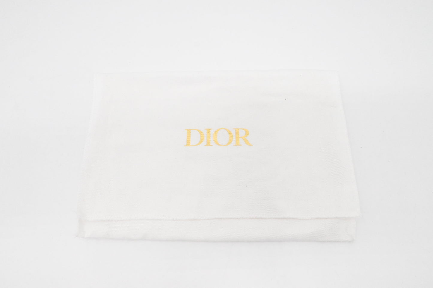 Dior Saddle Wallet on Chain in Oblique Canvas