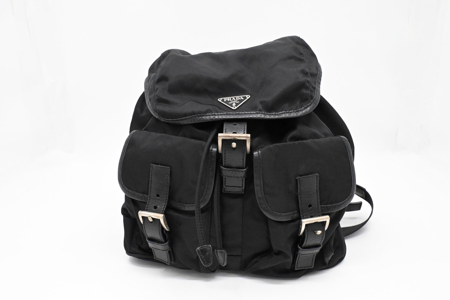 Prada Backpack in Black Nylon