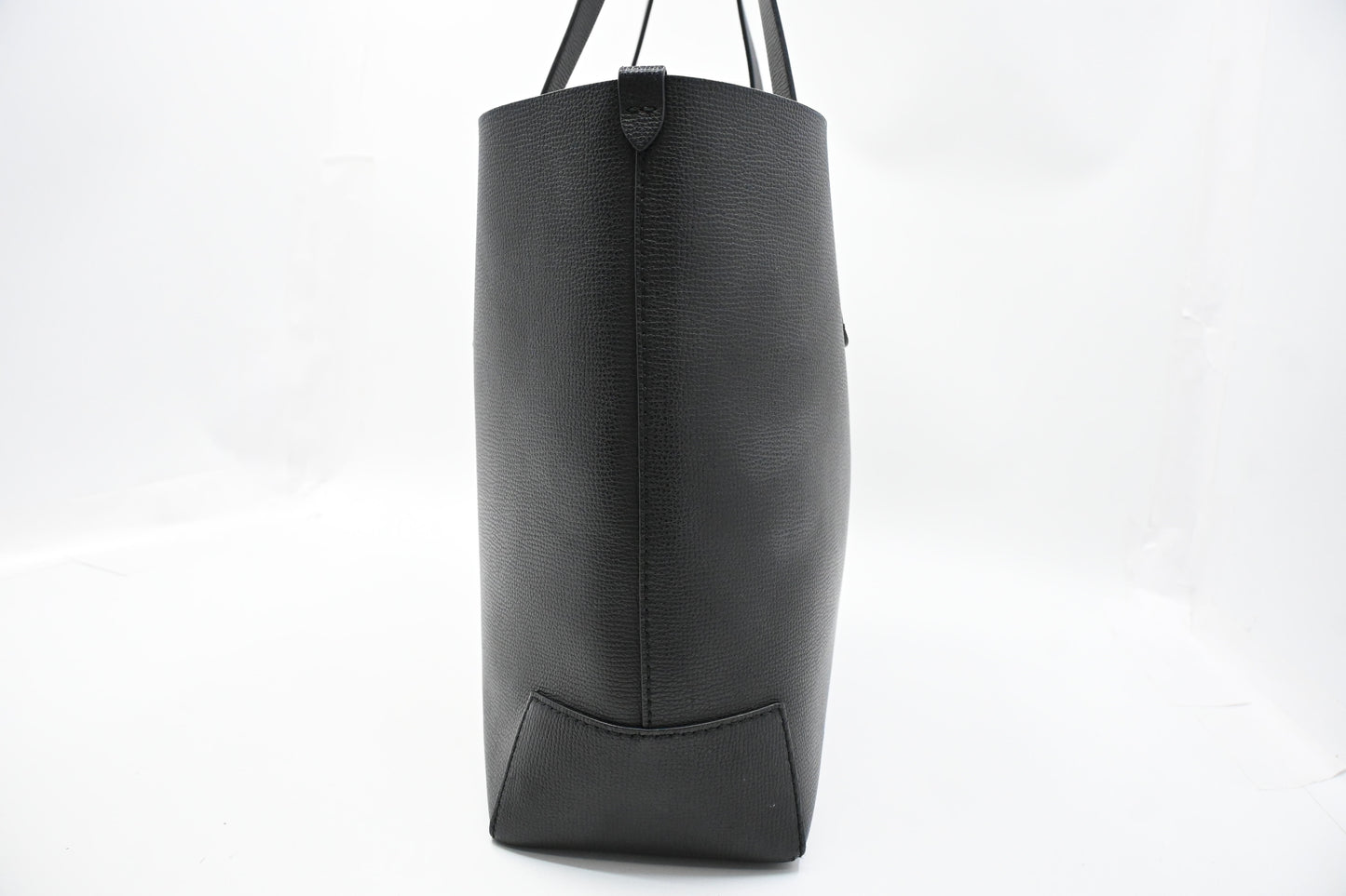 Burberry Medium Embossed Tote in Black Leather