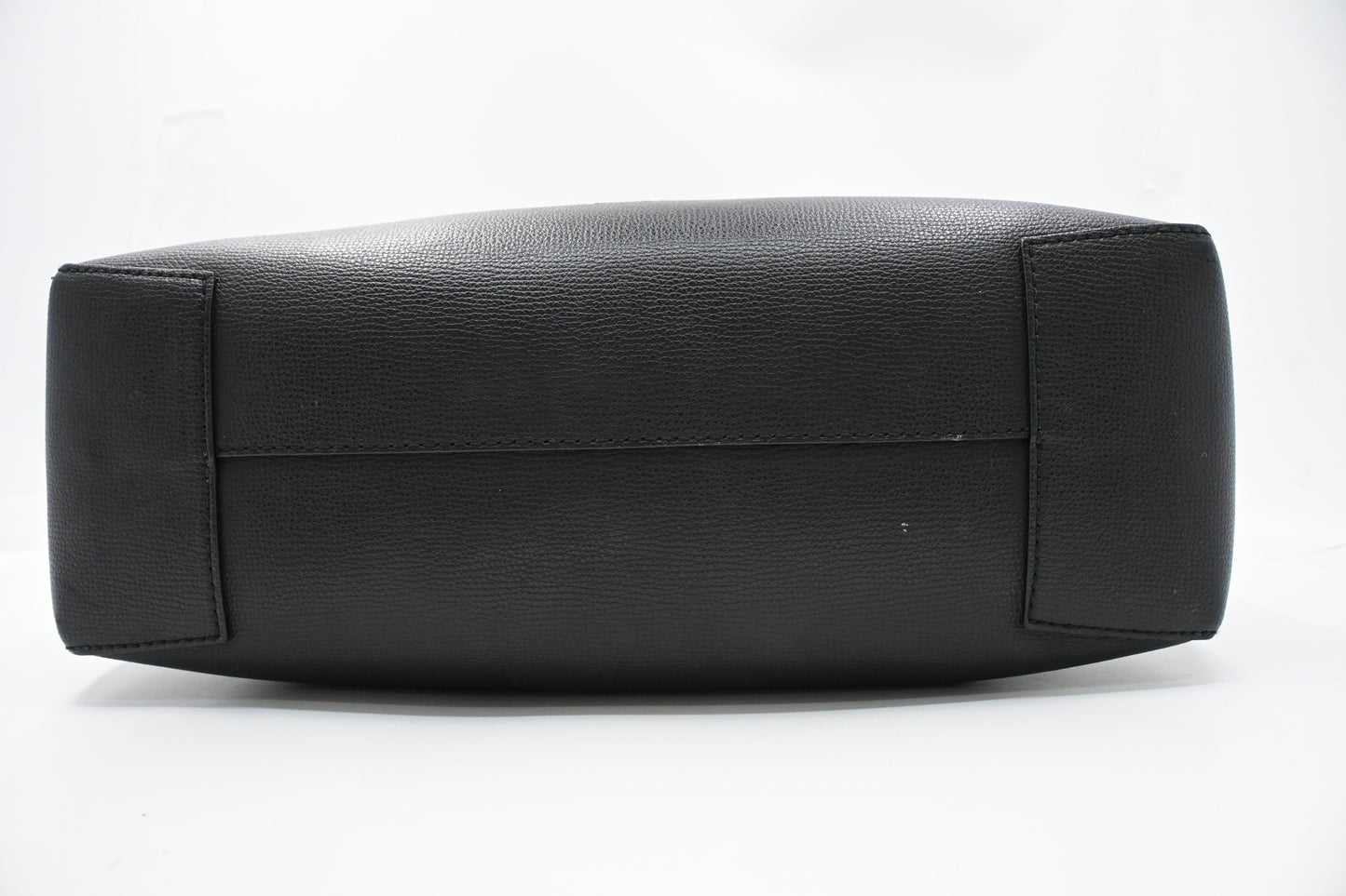 Burberry Medium Embossed Tote in Black Leather