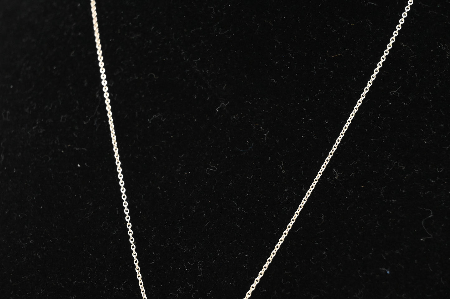 Tiffany & Co. Open Drop Necklace in Sterling Silver