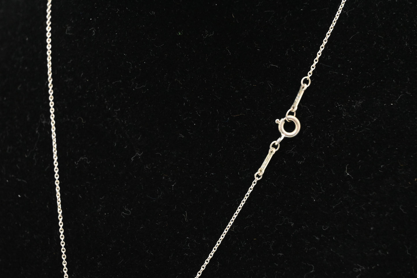 Tiffany & Co. Open Drop Necklace in Sterling Silver
