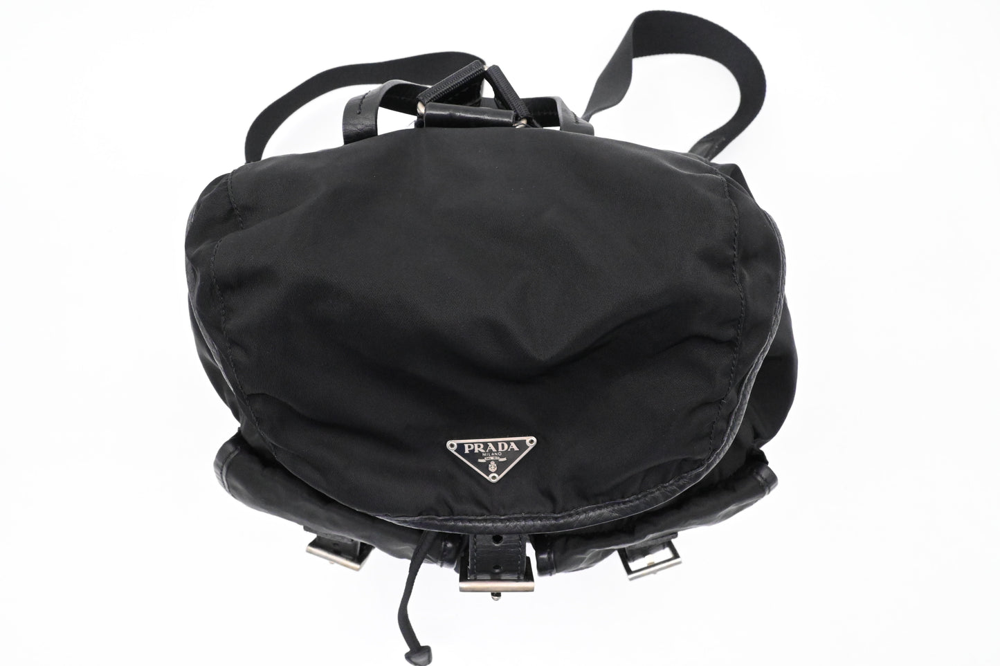 Prada Backpack in Black Nylon