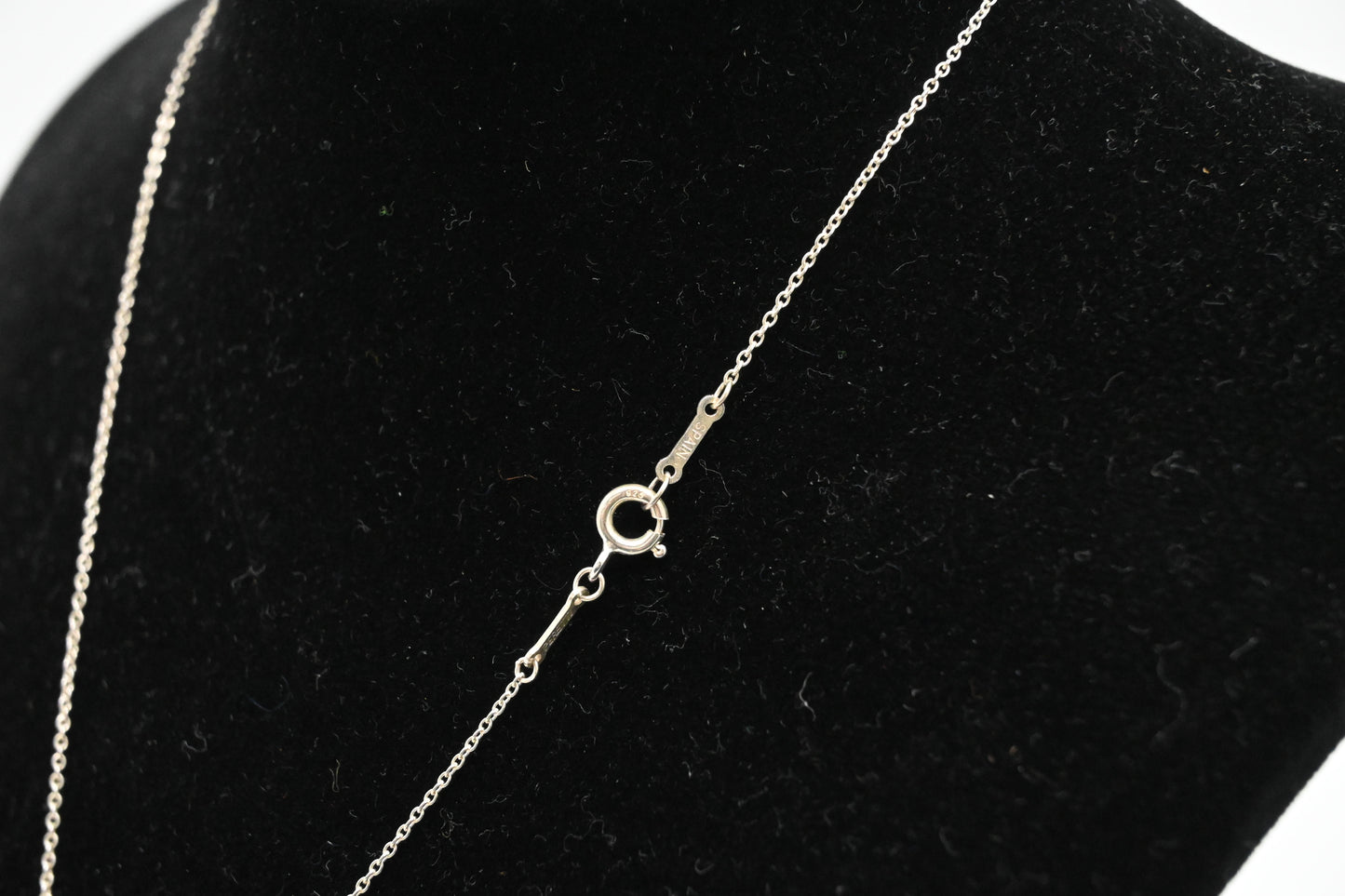 Tiffany & Co. Open Drop Necklace in Sterling Silver