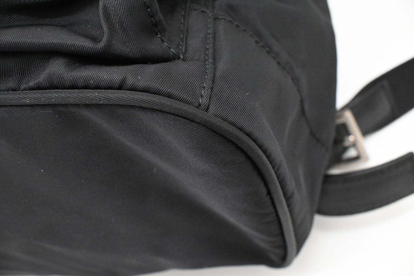 Prada Backpack in Black Nylon