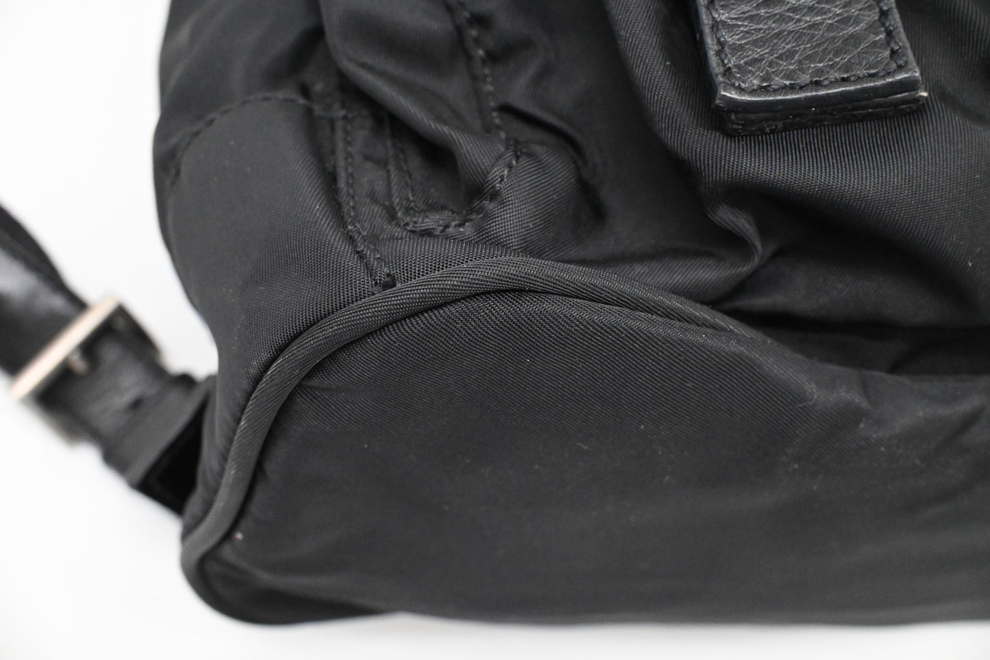 Prada Backpack in Black Nylon