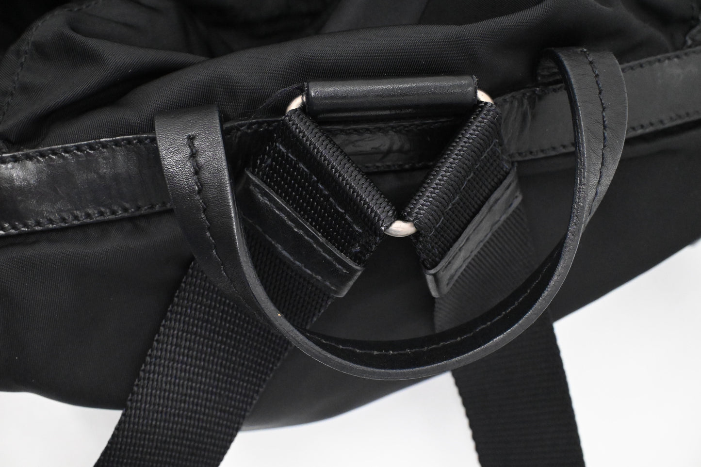 Prada Backpack in Black Nylon