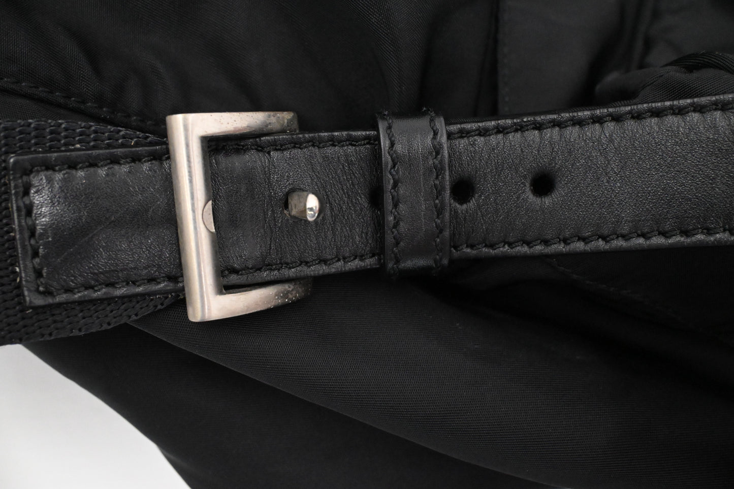 Prada Backpack in Black Nylon