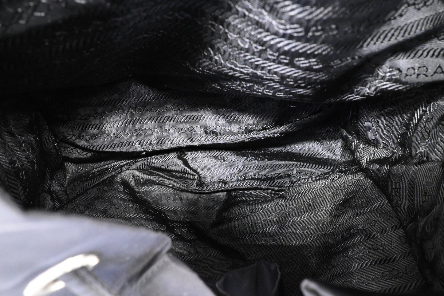 Prada Backpack in Black Nylon
