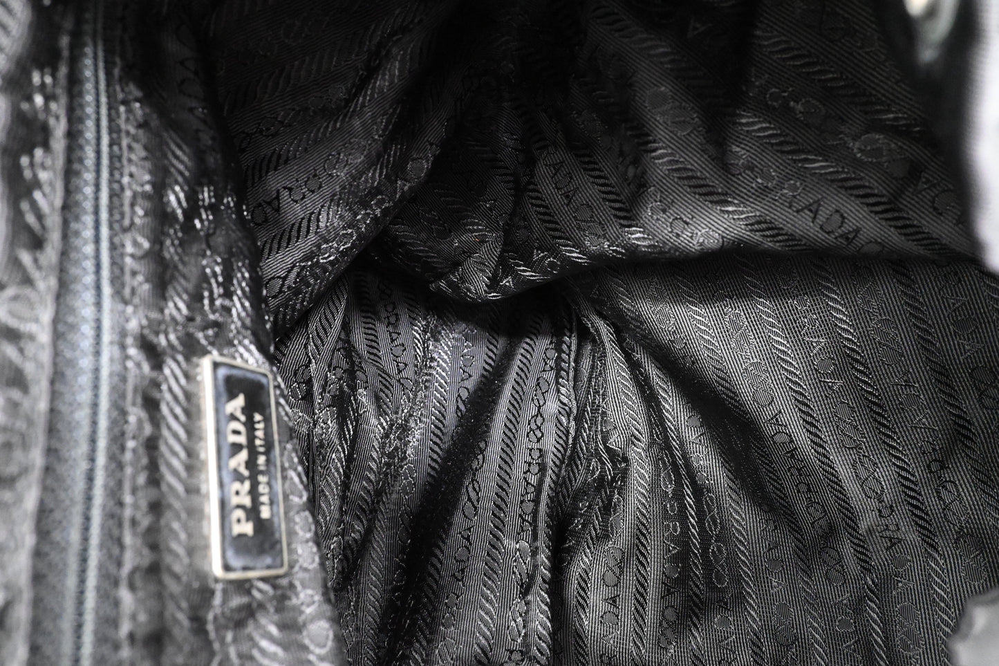 Prada Backpack in Black Nylon