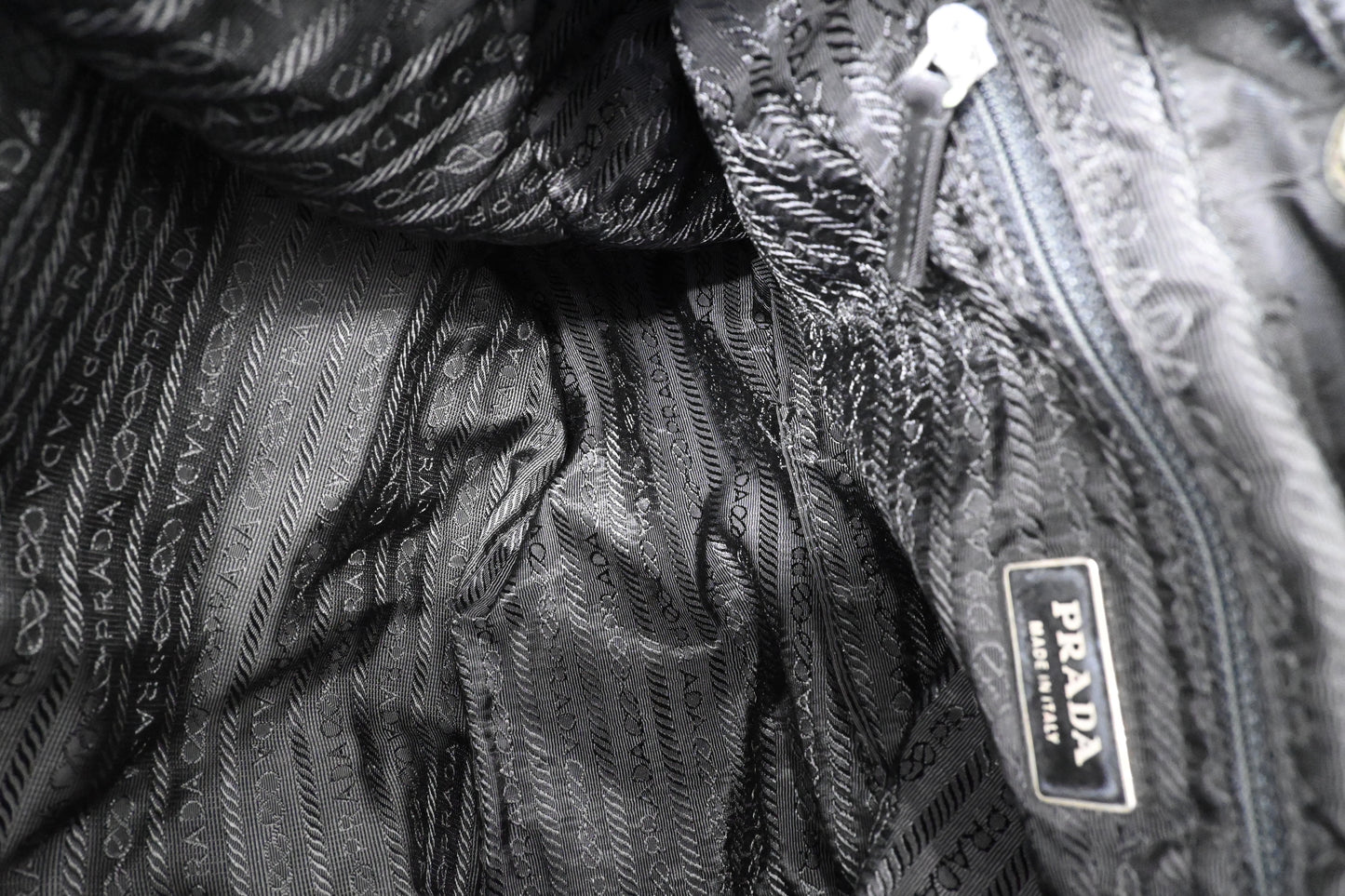 Prada Backpack in Black Nylon