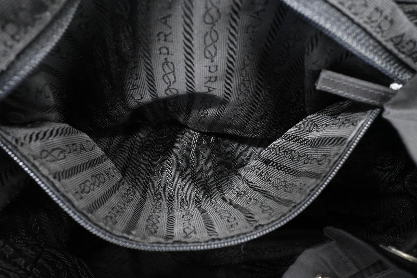 Prada Backpack in Black Nylon