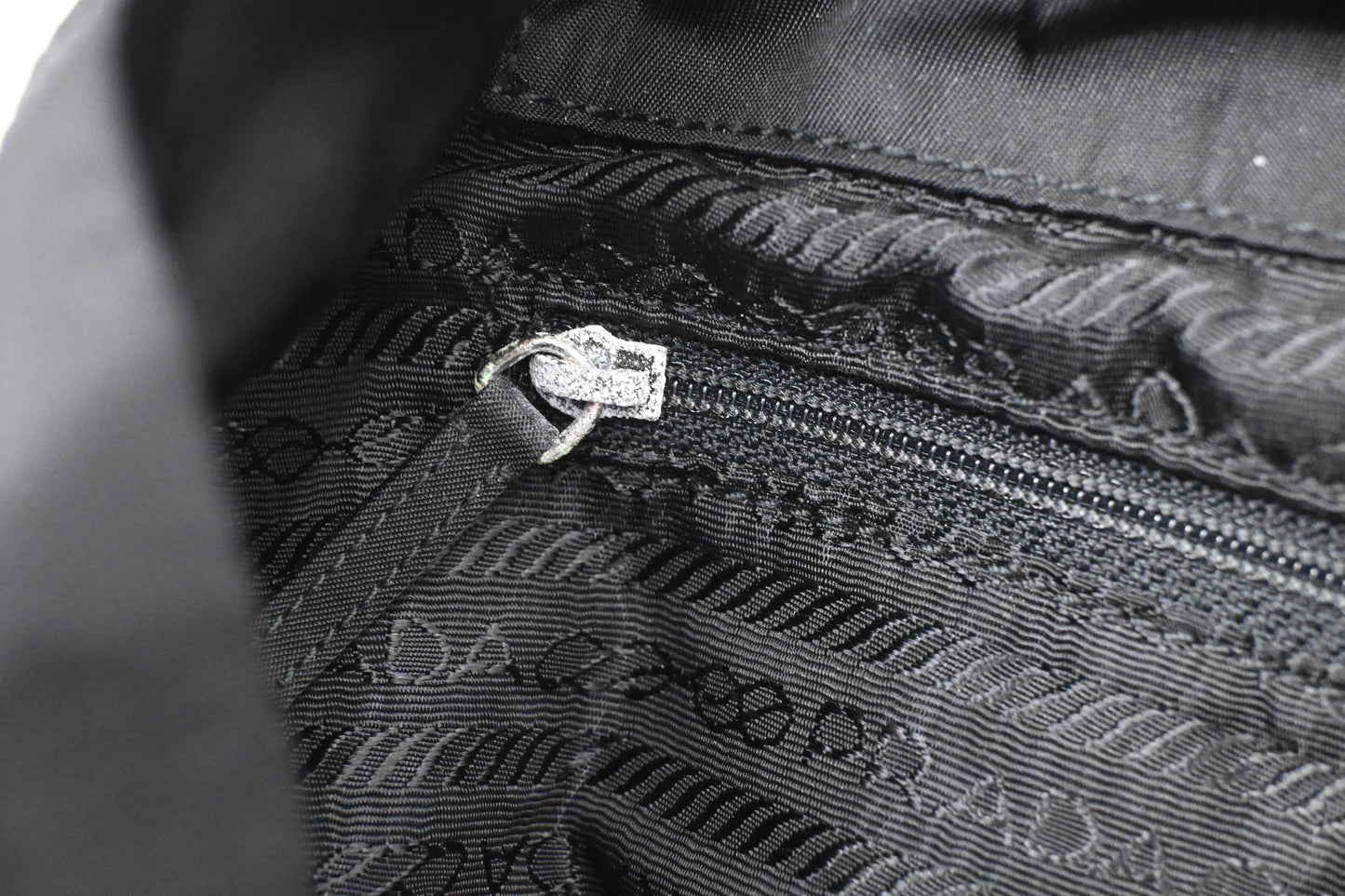 Prada Backpack in Black Nylon