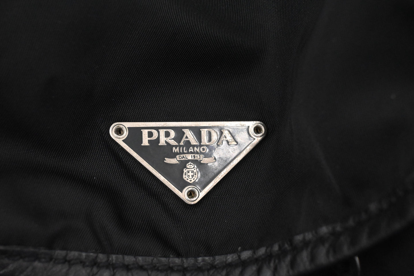 Prada Backpack in Black Nylon