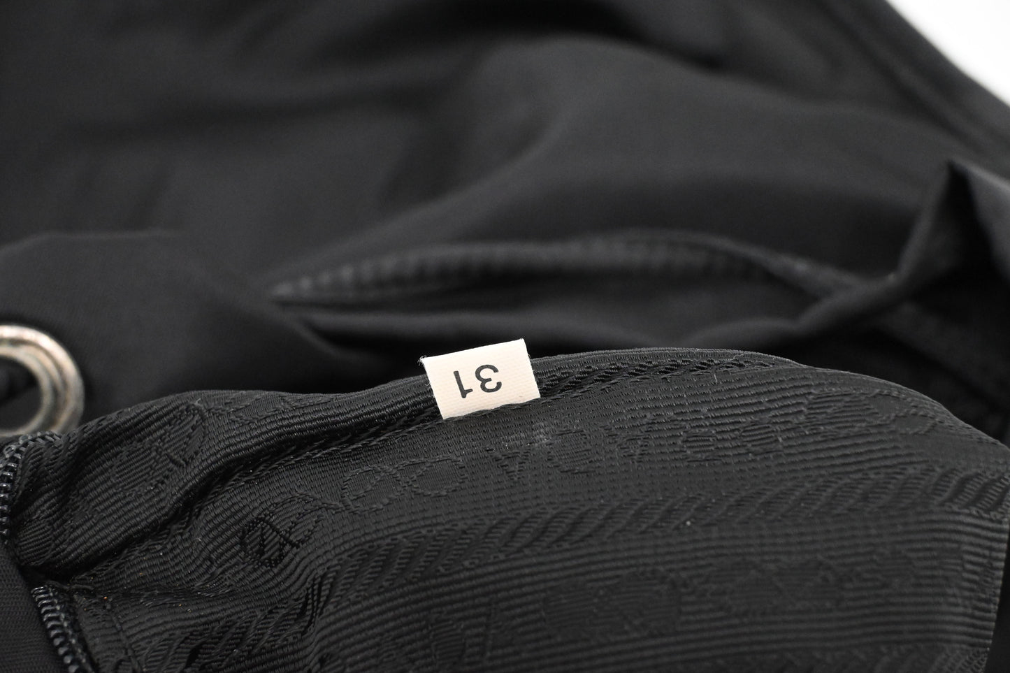 Prada Backpack in Black Nylon