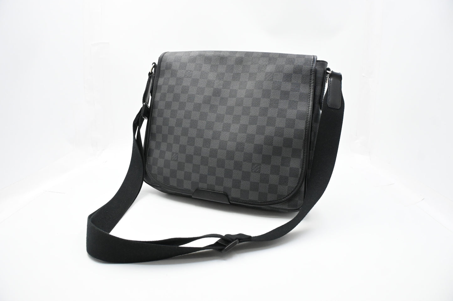 Louis Vuitton District GM in  Damier Graphite Canvas