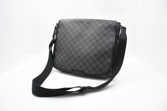 Louis Vuitton District GM in  Damier Graphite Canvas