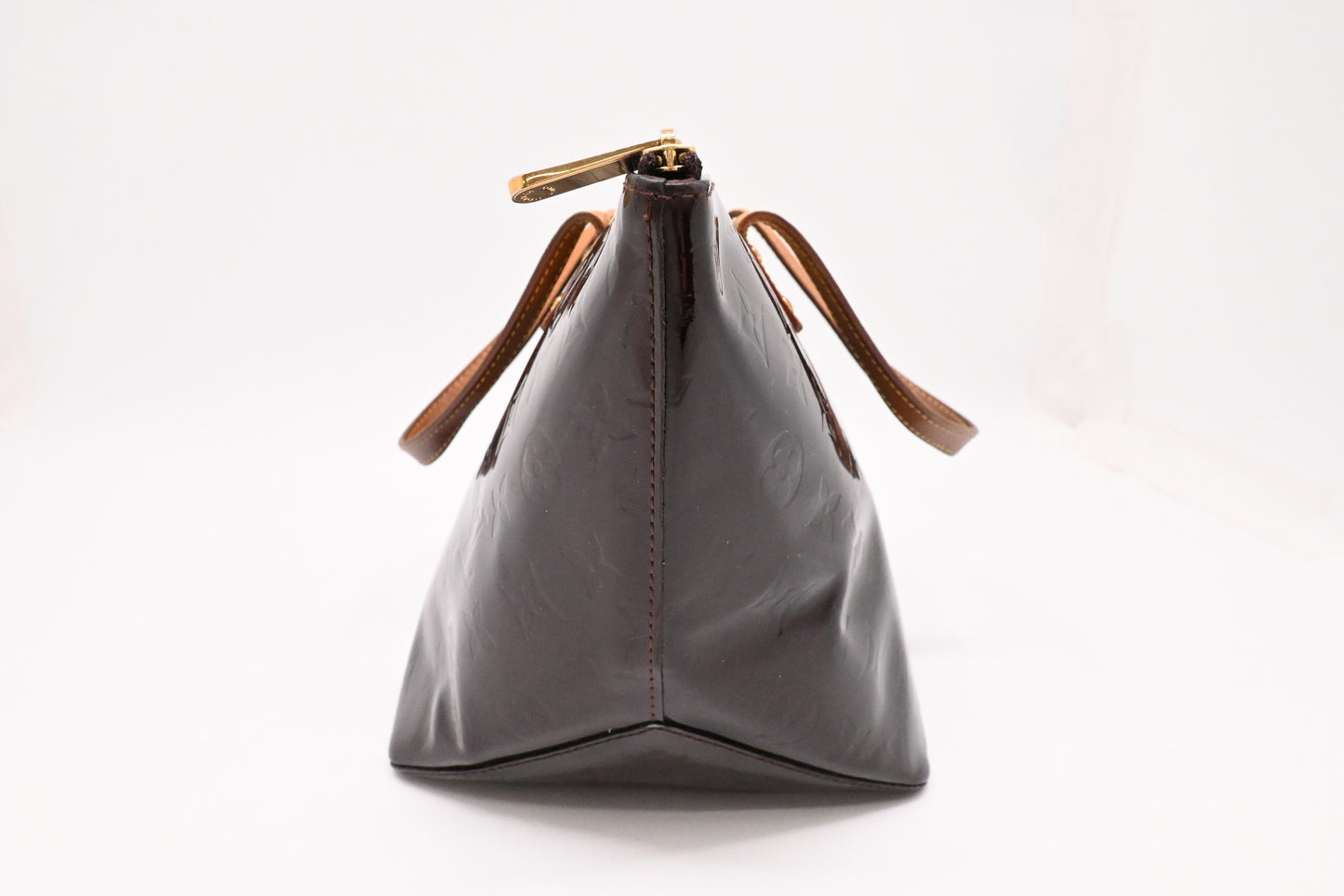 Louis Vuitton Bellevue PM in Amarante Vernis Leather
