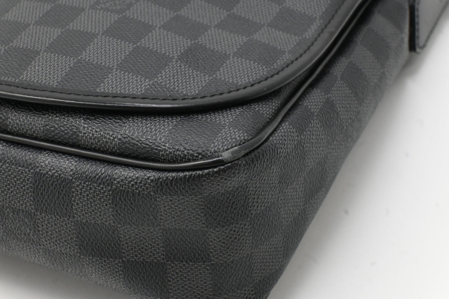 Louis Vuitton District GM in  Damier Graphite Canvas