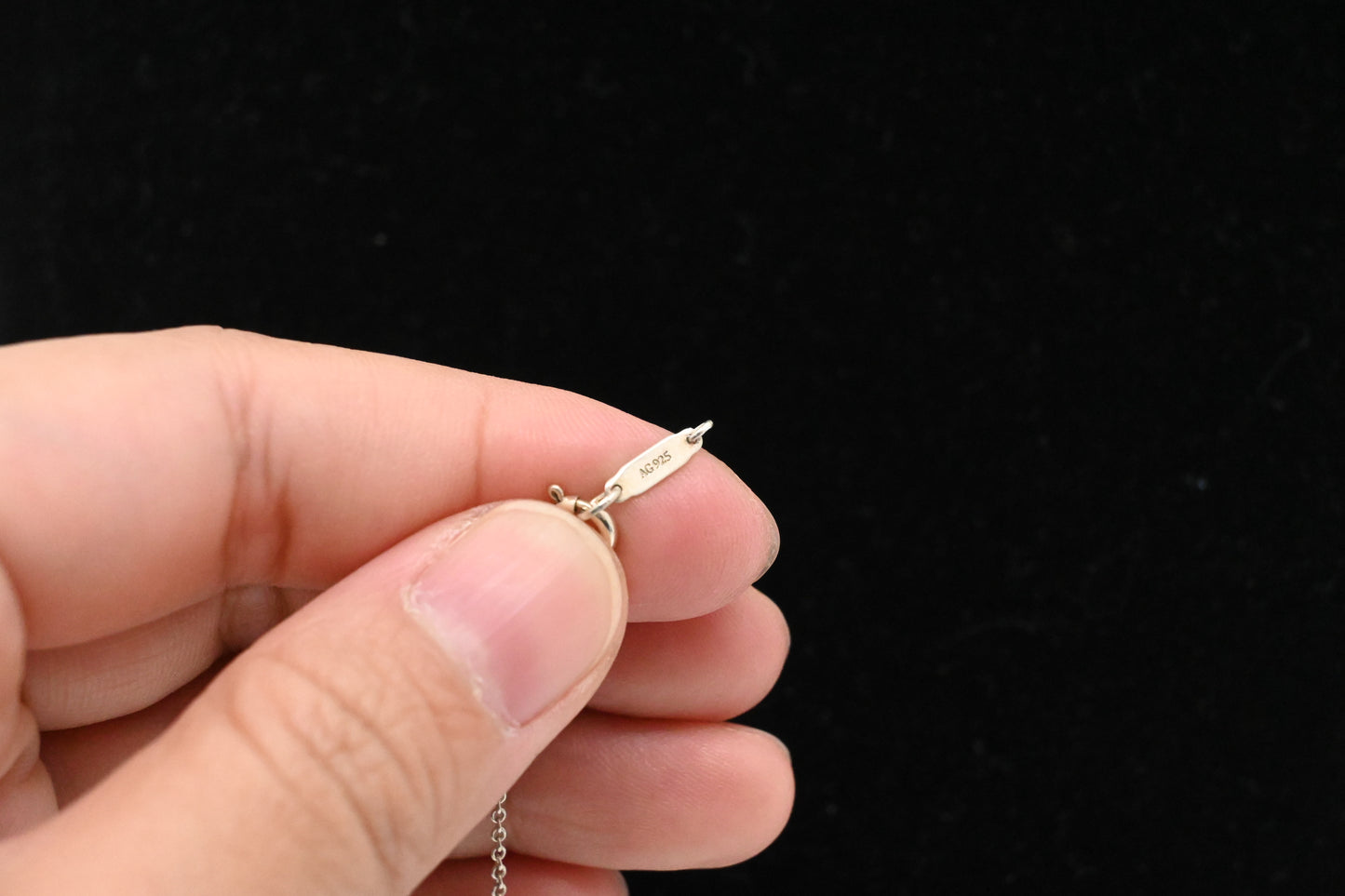 Tiffany & Co. Heart Key Necklace in Sterling Silver